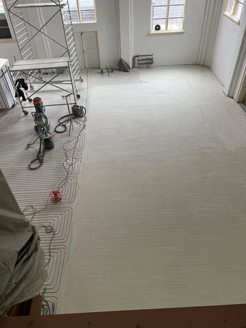 Vloerverwarming infrezen opbouw op korte termijn mogelijk !! beschikbaar voor biedingen