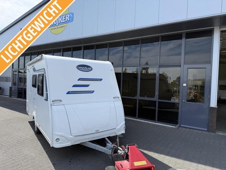 Caravelair Alba 390 Bed + Zit + WC 740 KG Lichtgewicht 2019, Caravans en Kamperen, Caravans, Bedrijf, tot en met 3, 500 - 750 kg