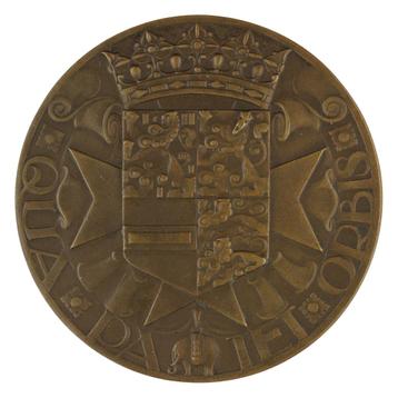 Chris vd Hoef - Penning VPK, 1929 : Johan Maurits v Nassau º beschikbaar voor biedingen