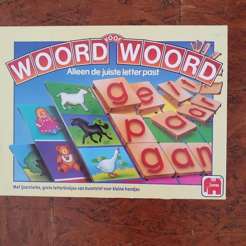 woord voor woord, Kinderen en Baby's, Speelgoed | Educatief en Creatief, Gebruikt, Taal en Lezen, Ophalen of Verzenden