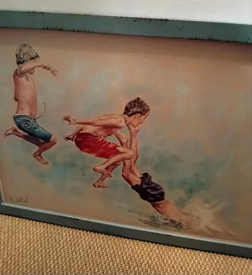 Summertime. Schilderij.  beschikbaar voor biedingen