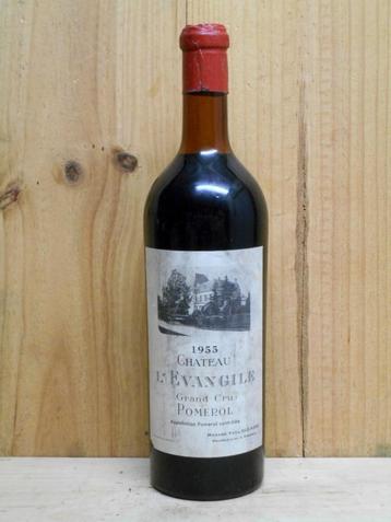 70 JAAR * CH. L'EVANGILE, Pomerol 1955 beschikbaar voor biedingen