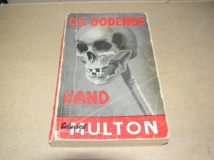 De dodende hand- Edward Multon, Boeken, Detectives, Gelezen, Ophalen of Verzenden