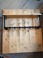 Steigerhouten Kapstok - Industrieel Handgemaakt, Huis en Inrichting, Woonaccessoires | Kapstokken, Gebruikt, 100 tot 150 cm, Hout