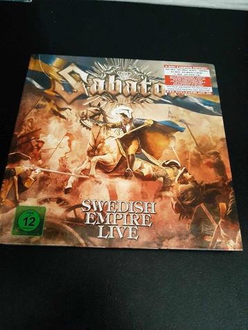 Sabaton: Swedisch empire live Earbook (2 x Blu-ray, 3 x dvd)