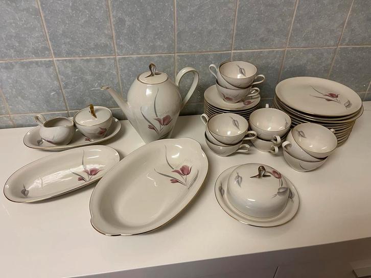Elegant Servies - Eschenbach Bavaria, Antiek en Kunst, Antiek | Servies compleet, Ophalen