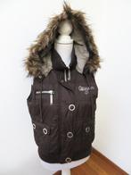 T52 QUEEN aparte bodywarmer (zie foto’s) bruin maat S 36, Bruin, Zo goed als nieuw, Maat 36 (S), Save the Queen