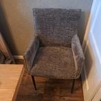 4 Zo Goed Als Nieuwe Eetkamerstoelen - Grijs Gemêleerd, Huis en Inrichting, Ophalen of Verzenden
