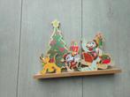 Disney mickey mouse houten kerstdecoratie, Ophalen of Verzenden