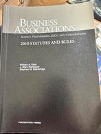 Business Associations 2010 - Studieboek, Ophalen of Verzenden, Gamma, Gelezen, WO