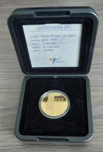 Gouden Gulden 2001 in orig. verpakking, Postzegels en Munten, Munten | Nederland, Ophalen of Verzenden, Koningin Beatrix, 1 gulden