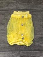 Plastic broek model met drukknoop sluiting, Verzenden, Geel, Slip