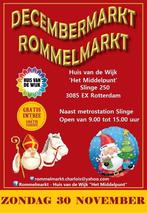 December rommelmarkt  zondag 30 november Rotterdam Zuidwijk, Drie personen of meer
