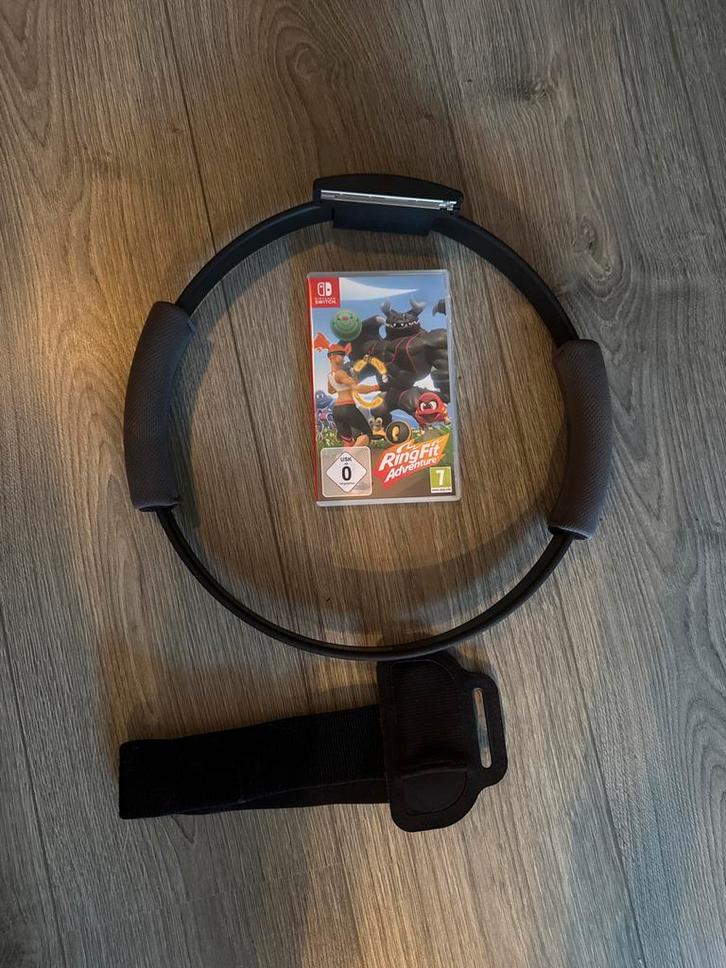 Ring Fit Adventure - Nintendo Switch - Compleet!, Spelcomputers en Games, Games | Nintendo Switch, Zo goed als nieuw, Sport, 1 speler