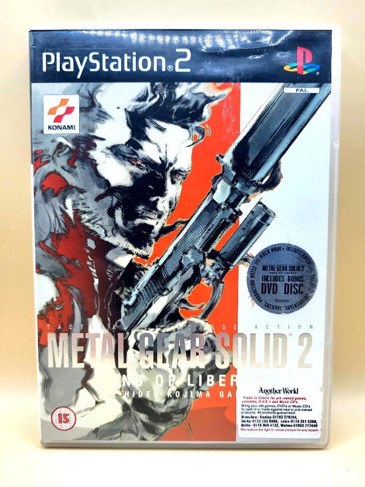 Metal Gear Solid 2: Sons of Liberty - PlayStation 2 - PS2, Spelcomputers en Games, Games | Sony PlayStation 2, Zo goed als nieuw