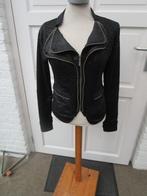 Heel apart zwart Juffrouw Jansen jasje/vestje maat S, Kleding | Dames, Ophalen, Zwart, Zo goed als nieuw, Jasje