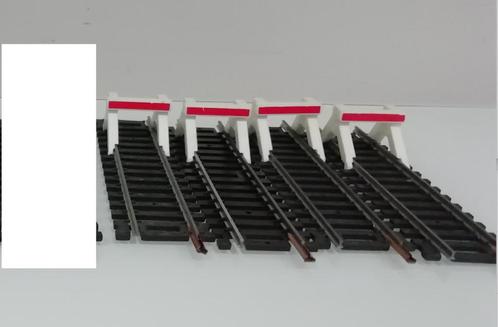 HO stootblokken incl rail (468), Hobby en Vrije tijd, Modeltreinen | H0, Gebruikt, Rails, Gelijkstroom, Overige merken, Verzenden