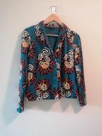 Zilch Jasje Maat M - Blauw met Bloemenprint, Maat 38/40 (M), Blauw, Ophalen of Verzenden, Zo goed als nieuw