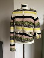 Vest cardigan mt S geel/zwart Stella Nova gebreid knitwear, Kleding | Dames, Ophalen of Verzenden, Zo goed als nieuw, Maat 36 (S)