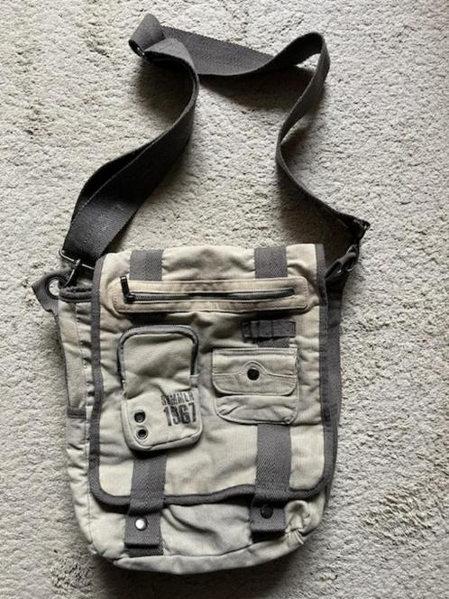 tas voor mannen, Men`s bag, beige, Sieraden, Tassen en Uiterlijk, Tassen | Schoudertassen, Zo goed als nieuw, Overige merken, Beige