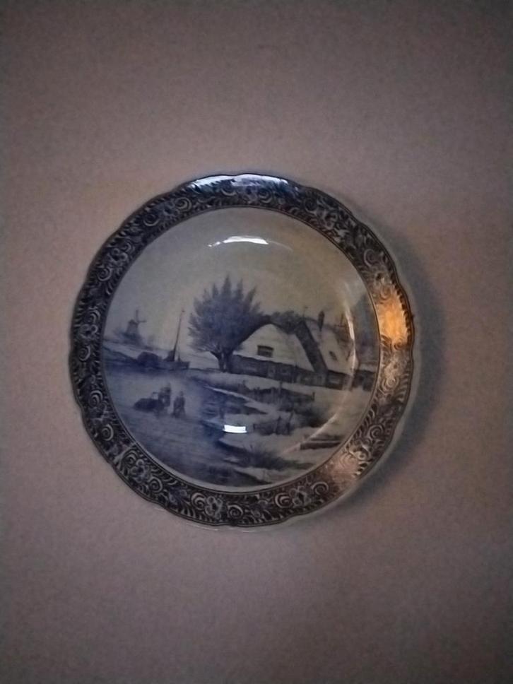 Delftsblauw Bord - Origineel & Onbeschadigd, Antiek en Kunst, Antiek | Wandborden en Tegels, Ophalen of Verzenden