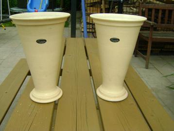 Te koop: 2 elegante bloemenvazen Douwsma beschikbaar voor biedingen