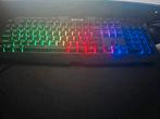 Battletron Gaming Toetsenbord met RGB, Battletron, Gebruikt, Ophalen of Verzenden, Qwerty