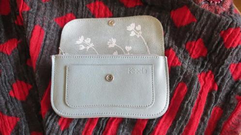 Keecie, leren portemonnee, flash forward, dusty green, Sieraden, Tassen en Uiterlijk, Portemonnees, Zo goed als nieuw, Overige merken