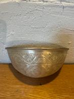 Zilverkleurige Oosterse wandlamp zonder fitting, Ophalen of Verzenden, Gebruikt, Metaal