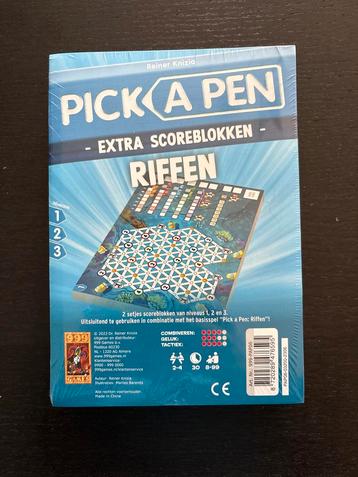 Pick a Pen: Riffen - Extra Scoreblokken (Nieuw) beschikbaar voor biedingen