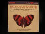 PIANO CONCERTEN  SV. RICHTER  BRAHMS No2 &BEETH. no23, Kamermuziek, Zo goed als nieuw, Classicisme, Verzenden