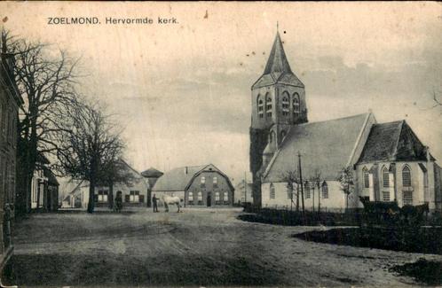 Hervormde Kerk, Zoelmond, Verzamelen, Ansichtkaarten | Nederland, Gelopen, Gelderland, Voor 1920, Ophalen of Verzenden