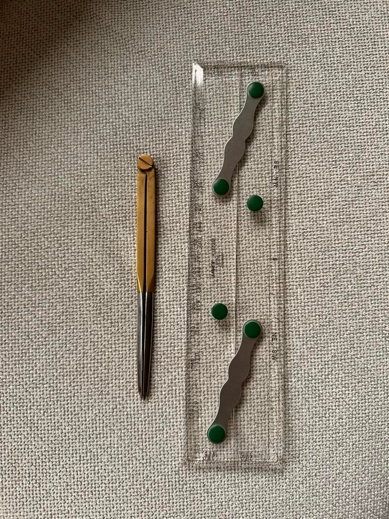 Linex Navigatie Instrumenten Set kaartpasser, Ophalen of Verzenden