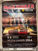 Iron maiden Tourposter 2000 Slovenië, Ophalen of Verzenden, Zo goed als nieuw