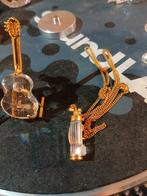 Swarovski Gouden Ketting met Golf Tas Hanger, Ophalen, Zo goed als nieuw, Sieraad of Horloge