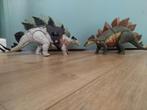 Stegosaurus. 2x. Jurassic World., Kinderen en Baby's, Speelgoed | Actiefiguren, Ophalen of Verzenden, Zo goed als nieuw