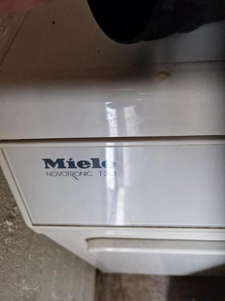 Miele Novotronic T203 Droger - Gebruikt, Witgoed en Apparatuur, Wasdrogers, Gebruikt, Condens, Voorlader, 4 tot 6 kg, 85 tot 90 cm