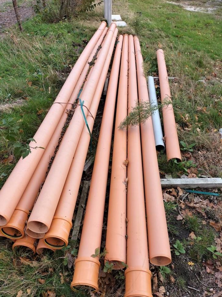 Mofbuis PP 125/4,8 mm SN8/10 Benor 13 hele, Doe-het-zelf en Verbouw, Buizen en Afvoer, Nieuw, Overige typen, Overige materialen