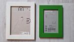 IKEA Nyttja fotolijstjes - groen & wit, Huis en Inrichting, Woonaccessoires | Lijsten, Ophalen of Verzenden, Zo goed als nieuw