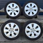 Audi A3 A4 TT Velgen set 205-50-16 5x112 - Set 10.02, Gebruikt, -, Banden en Velgen, Zomerbanden