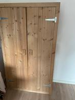 Stijger houten kleding kast, Ophalen, Zo goed als nieuw