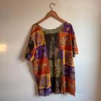 Chinese Vintage Oosterse Patronen Top, Kleding | Dames, Blouses en Tunieken, Vintage, Ophalen of Verzenden, Zo goed als nieuw