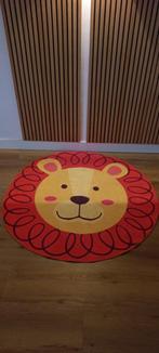Kinder vloerkleed  rond leeuw, Ophalen, Gebruikt, Kleed of Kussen