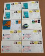 1e Dag enveloppen (10 x), Postzegels en Munten, Postzegels | Nederland, Ophalen of Verzenden, Na 1940, Gestempeld