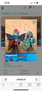 Playmobil drakenridders 4912, Kinderen en Baby's, Speelgoed | Playmobil, Ophalen of Verzenden, Zo goed als nieuw