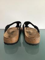 GRATIS VERZENDEN | BIRKENSTOCK Gizeh zwarte slippers 46, Slippers, Verzenden, Zwart, Nieuw