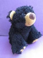 KIKA Knuffel BEER MET KRAAL OGEN. 30 CM. ZWART **Nieuw**, Ophalen of Verzenden, Nieuw, Beer