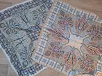 Twee Leuke Sjaaltjes met Paisley Motief, Ophalen of Verzenden, Zo goed als nieuw, One size fits all