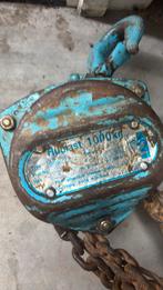 Pfaff-silberblau handkettingtakel 1t type 086002, Ophalen, Gebruikt, Handmatig