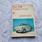 Fiat 850 vraagbaak, Ophalen of Verzenden, Gelezen, Algemeen
